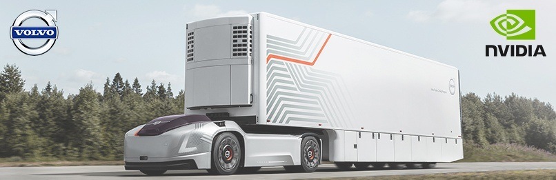 Volvo And NVIDIA to Develop AI-Powered, Self-Driving Trucks
